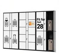 Système de gestion cloud IoT intelligent multilingue pour casiers à bagages assemblés, boîte de rangement sécurisée pour colis et valises, pour parcs d'attractions