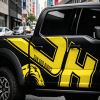 Film graphique amovible sans résidu pour camion, personnalisé pour Ford Raptor Ranger JMC DaDao Pickup, modification extérieure de la voiture