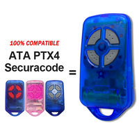 Control Remoto de Repuesto para Puerta de Garaje ATA PTX4, 433.92MHz, Transmisor de Código Variable SecuraCode, Compatible con Abrepuertas ATA GDO