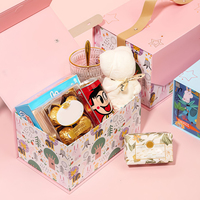 Boîte de rangement alimentaire recyclable haut de gamme personnalisée en vrac, boîte cadeau à fermeture magnétique, boîte d'emballage pliable pour mariage, vacances avec poignée