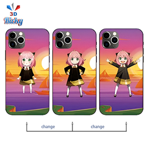 Coque de téléphone personnalisée avec <span class=keywords><strong>image</strong></span> 3D à effet de bascule, artisanat en plastique, esthétique <span class=keywords><strong>manga</strong></span> de luxe, coque de protection pour tous les modèles de smartphones, vente en gros - Product Image 5