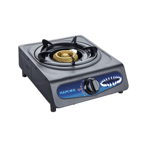 Gran oferta, estufa de Gas de hierro fundido comercial de 1 quemador, mesa portátil de acero inoxidable para uso doméstico en la cocina - Product Image 1
