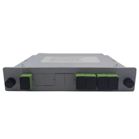 Cassette terminale FTTH optique LGX Box en ABS économique avec répartiteur PLC 1x4 SC APC/UPC, perte d'insertion 7,1 dB, -45~+80°C