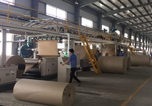 Chất lượng cao tự động 5 lớp các tông sóng dây chuyền sản xuất/hộp carton Maker/corrugation máy đóng gói - Product Image 5