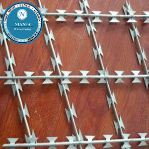 450mm <span class=keywords><strong>Concertina</strong></span> BTO22 Rasoir Barbelé Grillage Fer Type Bobine - Product Image 5