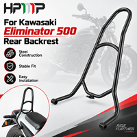 Support de dossier passager moto Sissy Bar avec coussin de siège arrière pour Kawasaki Eliminator 500 2024-2026 Accessoires