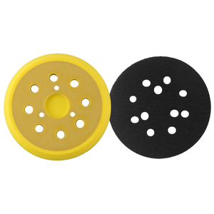 Plaque de ponçage abrasive sans poussière à 8 trous et <span class=keywords><strong>4</strong></span> boulons de 5 pouces - Plaque de polissage |   OEM disponible - Product Image 1