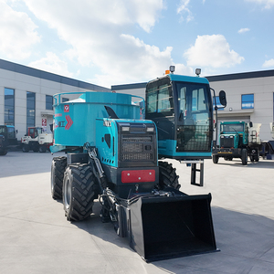 Flachmündige Selbstladende Betonmischer - 3-in-1 Lade-/Misch-/Transportgerät Kleiner Zementmischer für Baustellen - Product Image 6