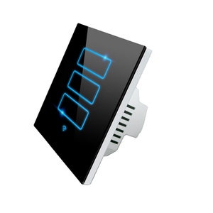 Lanbon intelligent maison intelligente wifi interrupteur mural, interrupteur de lumière de travail avec Google home et <span class=keywords><strong>Amazon</strong></span> Alexa - Product Image 1