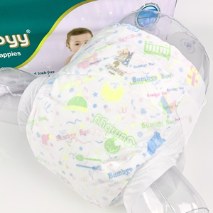 Échantillon gratuit – Couches bébé douces et respirantes avec taille élastique, anti-fuites latérales, personnalisation en gros - Product Image 4