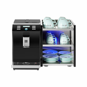 Machine à expresso programmable modèle populaire 2025 BTB-206 intégrée noire pour usage hôtelier et domestique - Product Image 4