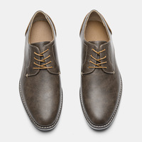 Chaussures décontractées pour hommes commerce extérieur grande taille chaussures simples couleur bloquée respirant transfrontalier confortable chaussures en cuir décontractées
