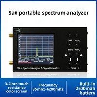 Wholesale SA6 Handheld Spectrum Analyzer 35MHz 6200MHz 3.2 Inch Screen Built Signal Generator RF Interference Hunting Analyzer