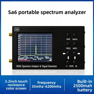 Analyseur de spectre portable <span class=keywords><strong>SA6</strong></span> 6 GHz 3,2 pouces, prend en charge la génération de signaux 35-6200 MHz - Product Image 5