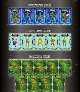 การ์ดสะสมยันก้า คัลเจอร์ ทีเอ็มเอ็มเอ็นที <span class=keywords><strong>นินจา</strong></span>เติร์เทิล คอลเลคชั่นซามูไร การ์ดเกมสะสมอนิเมะญี่ปุ่น ขายส่ง - Product Image 5