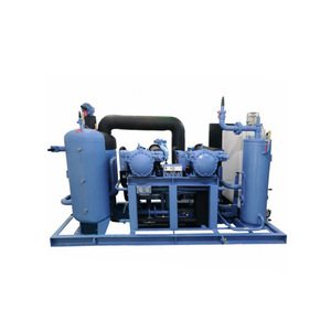 Unidad de refrigeración por tornillo RefcomP Snowman SW5L0752 150HP con dos compresores paralelos R410A para congelación rápida - Product Image 2