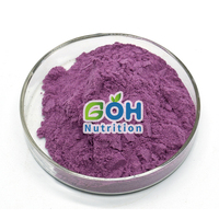 GOH Prix Abordable Chlorure de Cyanidine 5%-50% Poudre d'Extrait de Fruit de Mûrier