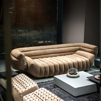 Canapés de salon de style moderne, canapé de salon d'hôtel, canapé de salon, canapé d'appartement, fauteuil inclinable