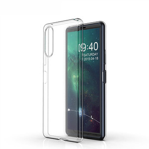 Coque arrière ultra fine en caoutchouc souple, transparente, étui en tpu pour <span class=keywords><strong>Sony</strong></span> <span class=keywords><strong>Xperia</strong></span> 10 Pro 5 II 1II 10II <span class=keywords><strong>L4</strong></span> 1 - Product Image 2