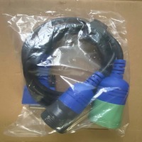 Câble d'outil de diagnostic De Chi Scan pour Nexiq, PN 493148, 6 broches, 9 broches, Deutsch Cummins