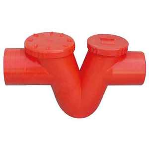 Siphon monolithique en cuivre et plastique PVC 125-50mm huile et gaz liquide Siphon tuyau coulée Technique numéro de modèle tête - Product Image 1