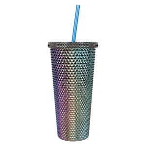 Vasos Infantiles Con Tapa Plastics Logo Tumbler Double Wall Coffee Customized On The Go Tumblers With Lid And Straw