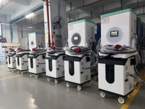 Cargador de vehículos eléctricos portátil de 80 kW con entrada de CA de 480 V, estación de carga rápida de CC móvil para uso compartido de vehículos al aire libre, resistente al agua IP54 - Product Image 5