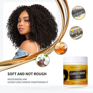 En Gros Crème Hydratante et Activateur de Boucles Marque Privée <span class=keywords><strong>pour</strong></span> <span class=keywords><strong>Cheveux</strong></span> Frisés et Crépus au Karité - Product Image 3