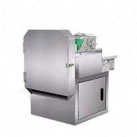 Coupe-légumes entièrement automatique en acier inoxydable 304, motorisé 220V, faible bruit, pour usage domestique, coupe de légumes verts, concombres, carottes, haricots