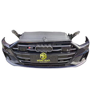 อะไหล่ยานยนต์ S7 A7 - สำหรับ Audi 2022-2024 <span class=keywords><strong>Q7</strong></span> ชุดกันชนครบชุดพร้อมกระจังหน้า, หม้อน้ำ, เรดาร์ และเซ็นเซอร์ความเร็ว - Product Image 1
