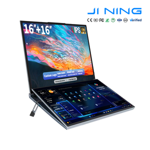 แล็ปท็อปจอคู่ขายส่งจากโรงงาน ขนาด 16+16 นิ้ว Core I5 12450h แรม 16gb  SSD 512gb  พร้อมไฟแบ็คไลท์ ระบบปฏิบัติการวินโดวส์ 11 สำหรับนักเรียน ธุรกิจ Hfbook28 - Product Image 1
