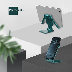 Support de bureau portable pliable rétractable le plus vendu <span class=keywords><strong>2020</strong></span>, adapté aux smartphones et tablettes - Product Image 4