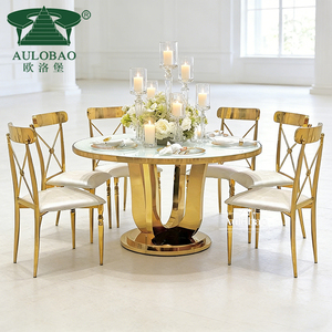 โต๊ะวางเค้กทรงกลมทำจากสแตนเลสสำหรับงานปาร์ตี้ - Product Image 3