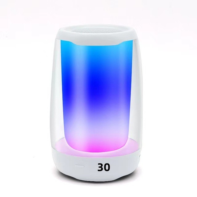 For 4mini for 5.0 Speaker with Ambient Light Subwoofer 5W Output Outdoor Portable Mini Home Desktop Wireless Speaker