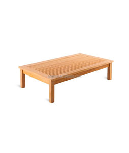 Conjunto de Muebles de Jardín con Sofá Curvo y Mesa de Madera de Teca, Estilo Cojín Grueso - Product Image 5