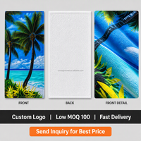 High Quality Thick Towel 100% Cotton Beach Bath Towels Soft Pool Towel Custom Designer Pattern Reactive Printed logo Towel