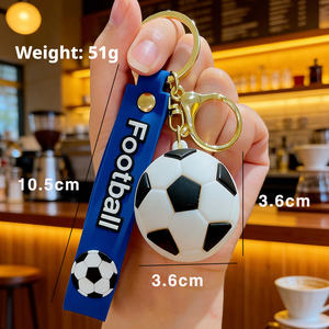 Llavero de Goma Duradero con la Mascota de la Copa Mundial de Fútbol 2026 y Regalos para Fanáticos, Venta al Por Mayor - Product Image 5