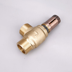 Válvula de derivación de presión diferencial para bomba de calor de aire acondicionado, de cobre, con dial visual, para uso con agua - Product Image 3