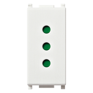 2P + T 10A P11สีขาวซ็อกเก็ต4.1x2.8x5.3ซม. สำหรับการใช้เต้าเสียบไฟฟ้า - Product Image 1