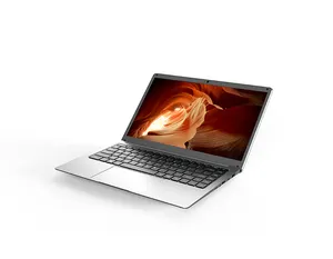 newest gray laptop notebook wind 10 laptop 14 inch N3350 rom 6GB cheap factory laptops online class