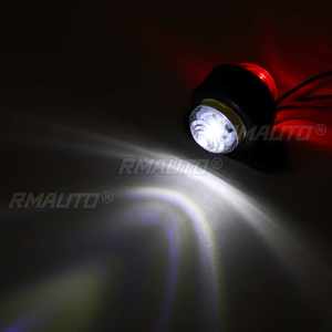 2 pièces Feux de position latéraux LED 12V 24V pour voiture, camion, camionnette, caravane, remorque, avec fonction clignotant et indicateur de gabarit - Product Image 3