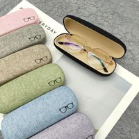 Emballage de Lunettes de Soleil en Gros de Haute Qualité, Étuis à Lunettes avec Logo Personnalisé, Boîtes en Métal pour Lunettes Optiques et Étuis à Lunettes