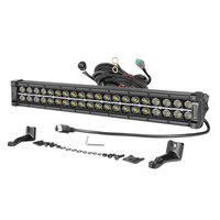 Barre lumineuse LED combinée 26 pouces Plug and Play pour pare-chocs de camion, barre lumineuse de conduite, barre lumineuse LED 4x4 pour accessoires tout-terrain