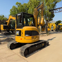 Mini-excavatrice sur chenilles Cat 305C d'occasion de 5 tonnes, d'origine japonaise, modèle Cat 305.5E2, excavatrice Cat d'occasion, modèles Cat 301, 302, 303, 304, 305 à vendre