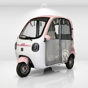 2026 Mini Micro 60V 1000W Elektrisches Lastendreirad mit Lenker, offenes, türloses, umwandelbares Elektrofahrzeug für den Haus- und Pendlerverkehr - Product Image 3