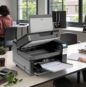 เครื่องสแกนเอกสาร Kodak I2900 OCR สำหรับสแกนหนังสือเดินทาง  พร้อมพอร์ต USB  มีสินค้าในสต็อก  เครื่องสแกนแบบ Flatbed อัตโนมัติ  รองรับการสแกนสองหน้า  ความเร็วสูง  แบบป้อนกระดาษอัตโนมัติ - Product Image 1