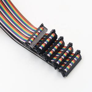 YZCONNカスタム2.54mm IDC-ICDケーブルアセンブリ 6P 10P 14P 16P 20P 40P IDCフラットリボンケーブル - Product Image 2