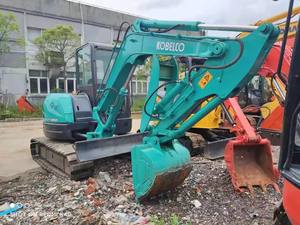 Excavadora Usada Kobelco SK50 Mini de 5 Toneladas, Excavadora Hidráulica de Orugas de Segunda Mano, SK55 SK35 de Alta Calidad en Venta - Product Image 4