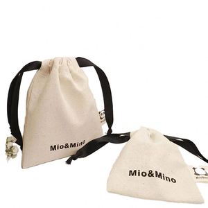 Sac en suède personnalisable et recyclable avec cordon de serrage, logo imprimé, pour perruques, autocollants, bijoux, vêtements, jouets, aliments/lait, emballage de courses - Product Image 3