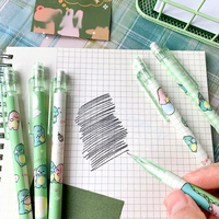Nouveau crayon automatique en métal avec mine remplaçable pour enfants et étudiants, cadeau, crayon mécanique 0,5 mm à bouton-poussoir pour enfant